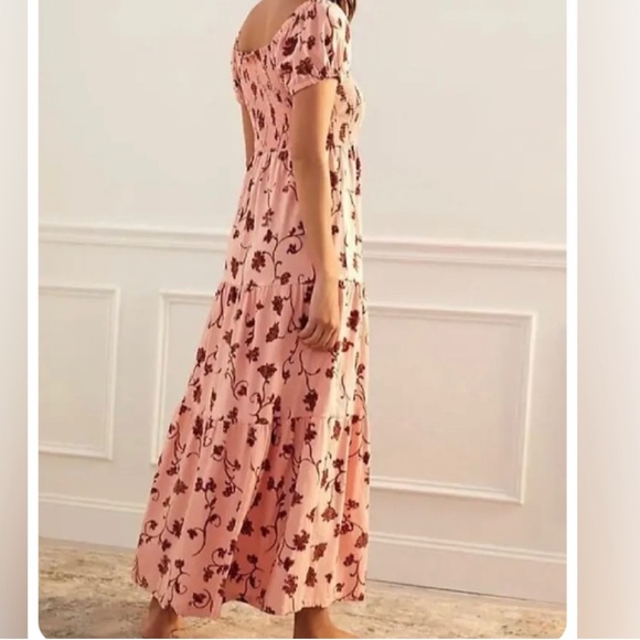 Daily Practice Anthropologie smocked dress S - Picture 2 of 7